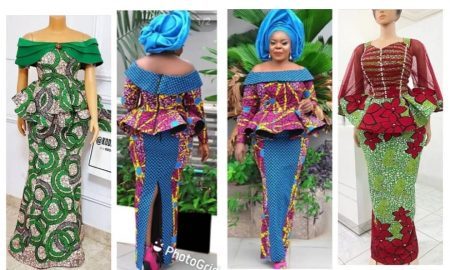 Ankara Designs For Skirt and blouse