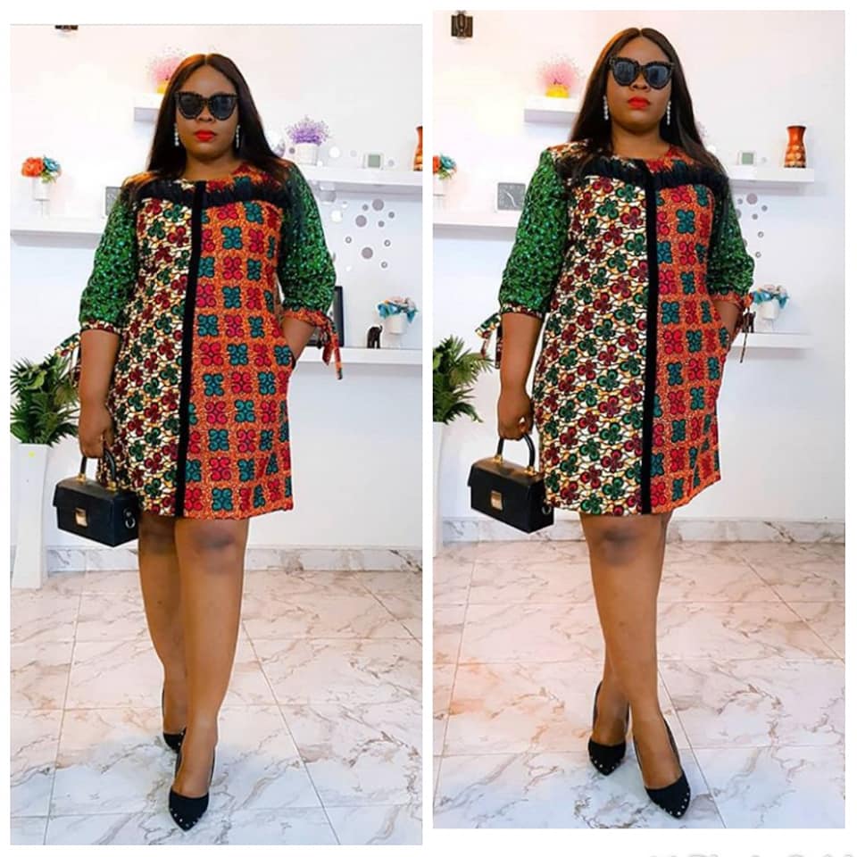 Casual Ankara Gowns Styles-50 Classy Styles For Fashionistas