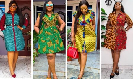 Ankara Shirt Dress Styles