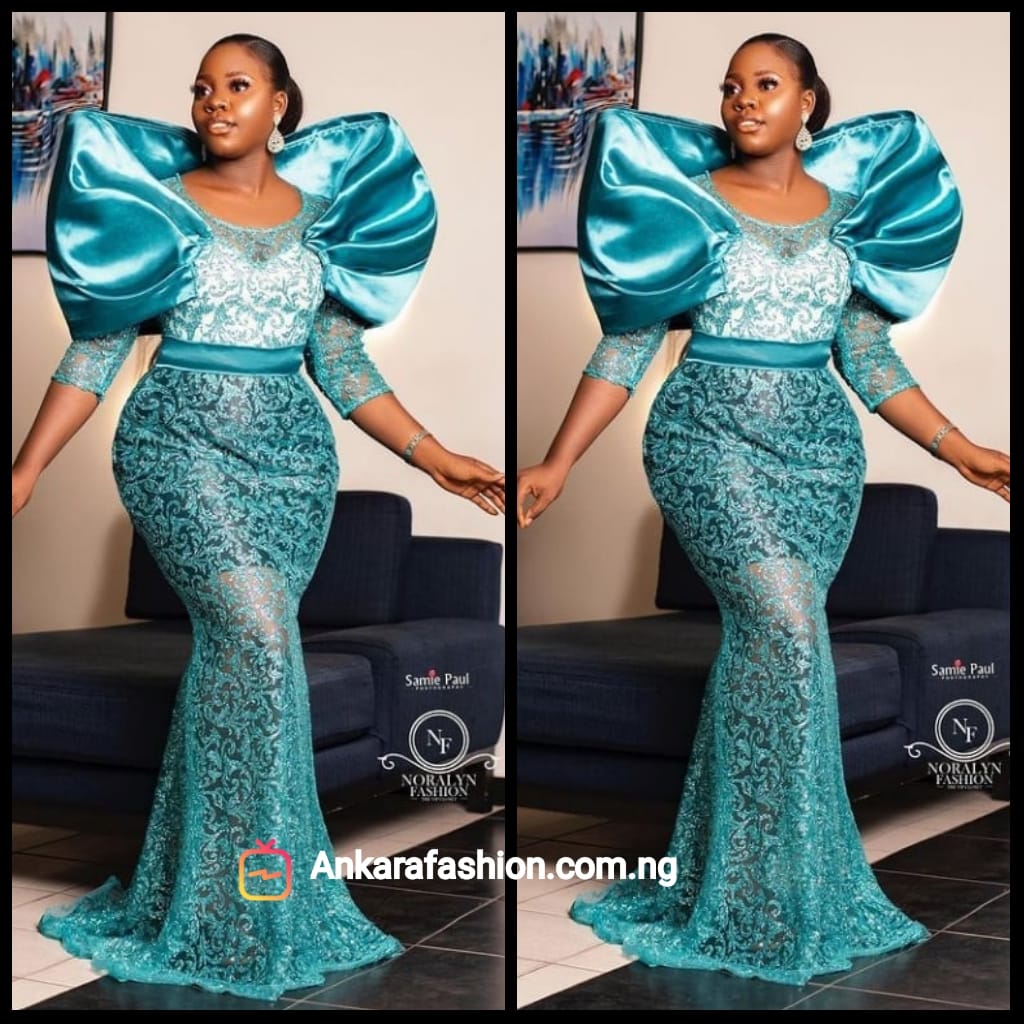 60 Latest Nigerian Lace styles and designs (2022) - Kemi Filani News