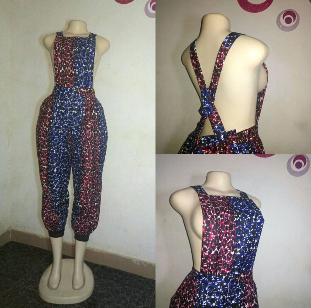 Ankara Pinafore Styles Collection For Fashion Lovers 2020