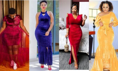 Velvet Dresses Styles