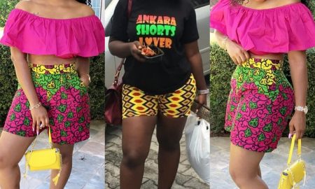 Sexy Ankara Bum Short Styles