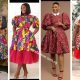 Ankara Skater Gown Styles