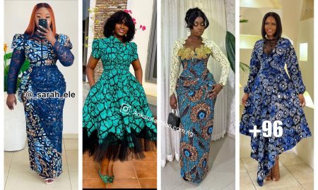 Trendy Ankara Gown