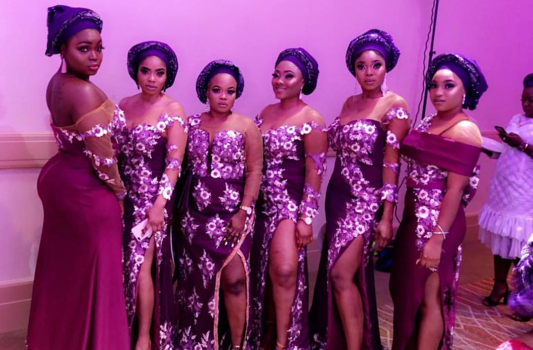Latest Nigerian Bridesmaid Dresses