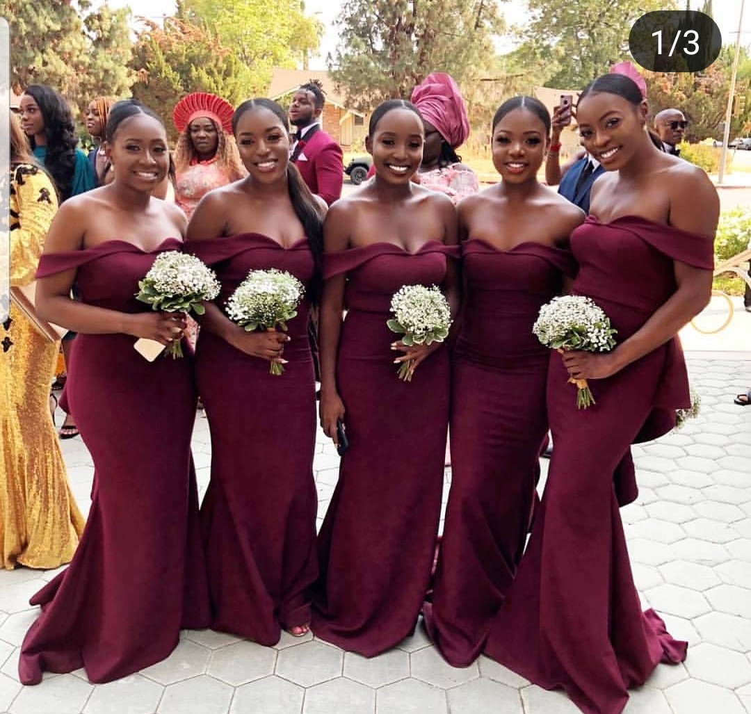 Latest Bridal Train Dresses-See 50 Hot Style For Your Bridesmaids Squad