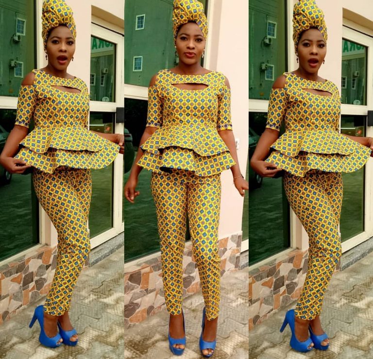 Latest Ankara Top & Trouser Styles Every Lady! Get Chic