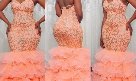 Latest On Reception Gown