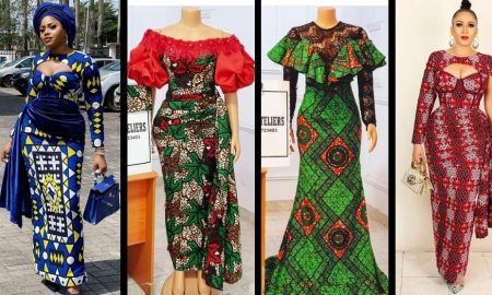 Latest Ankara Gown In Town