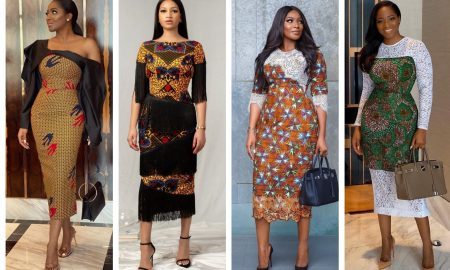 Ankara Midi Gowns Styles