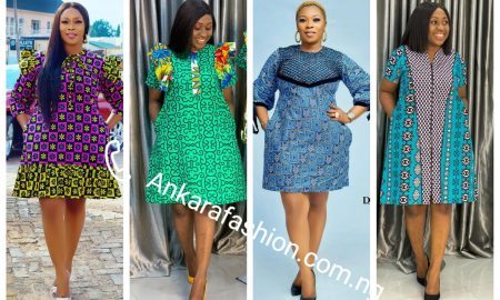 Ankara Shift gown styles