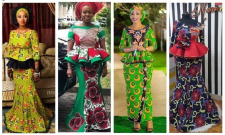 Pretty Ankara Skirt & Blouse