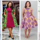 Ankara Short Flare Gowns