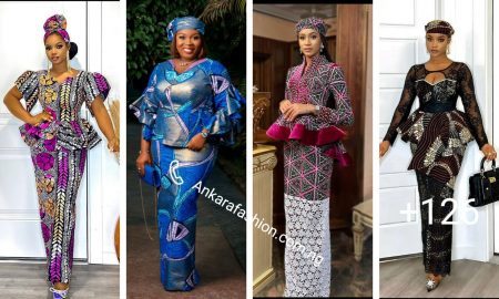Classic Ankara skirt & blouse