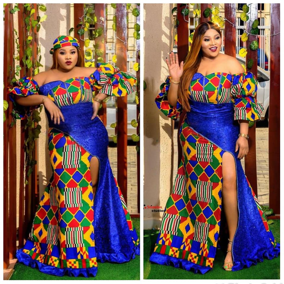 LIST OF THE MOST STUNNING ANKARA LONG GOWN STYLES IN 2023