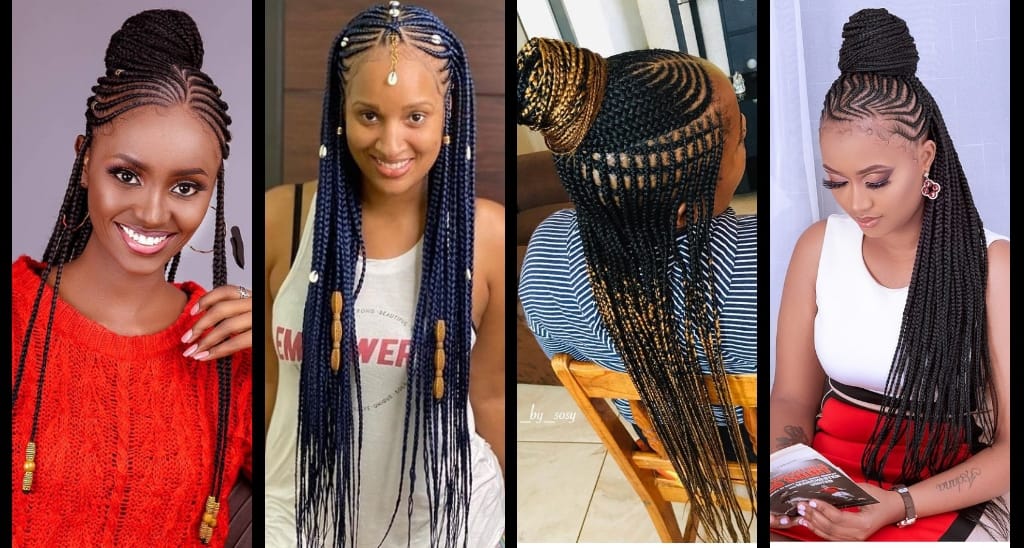 New Ghana Braid Hairdo For Every Celebration-See 100 Beautiful Styles