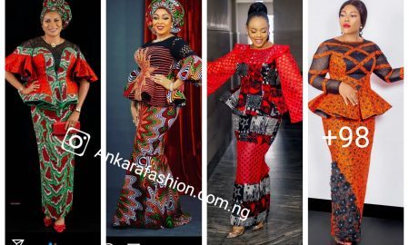 70+ Superb Ankara Skirt & Blouse