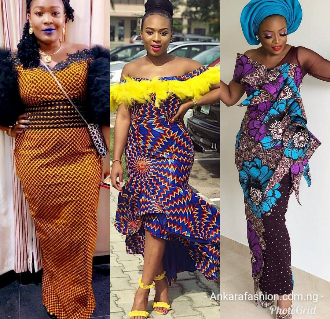 gown ankara styles for ladies
