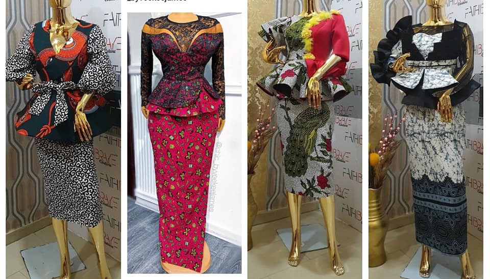 latest ankara skirt and blouse styles 2019