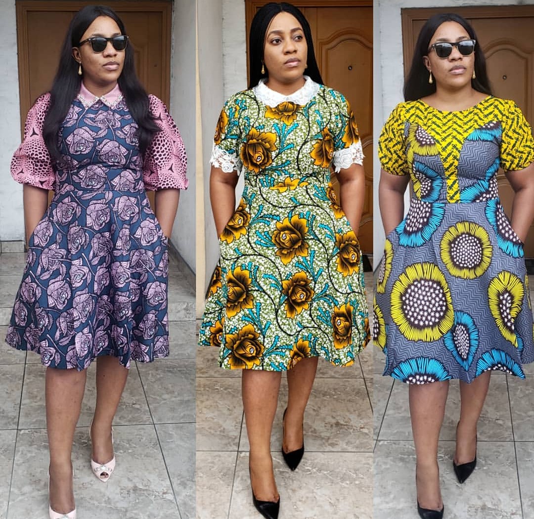 latest ankara short dresses 2019