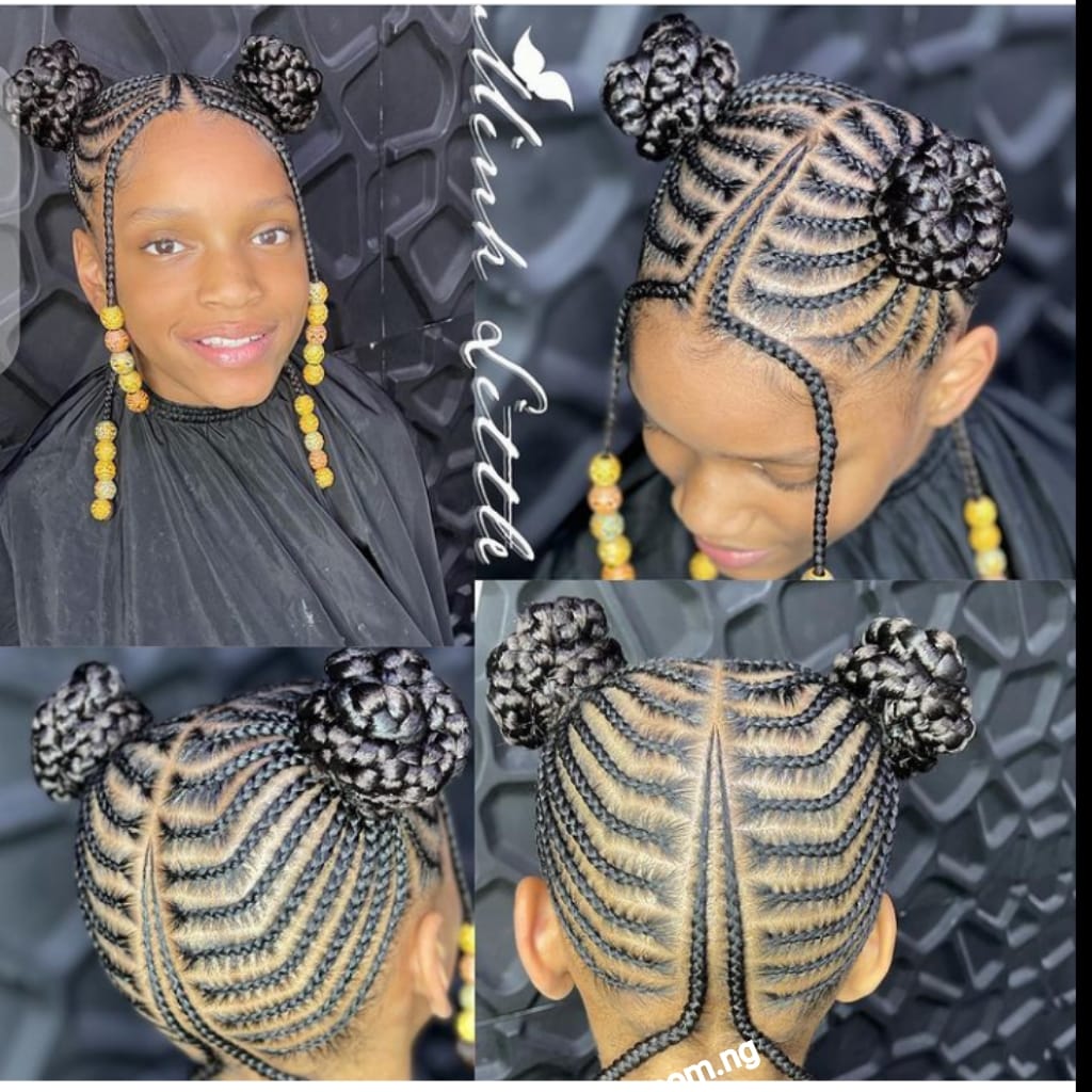 Trendy Hairstyles for Baby Girls For all Events in African- See 200+ Styles