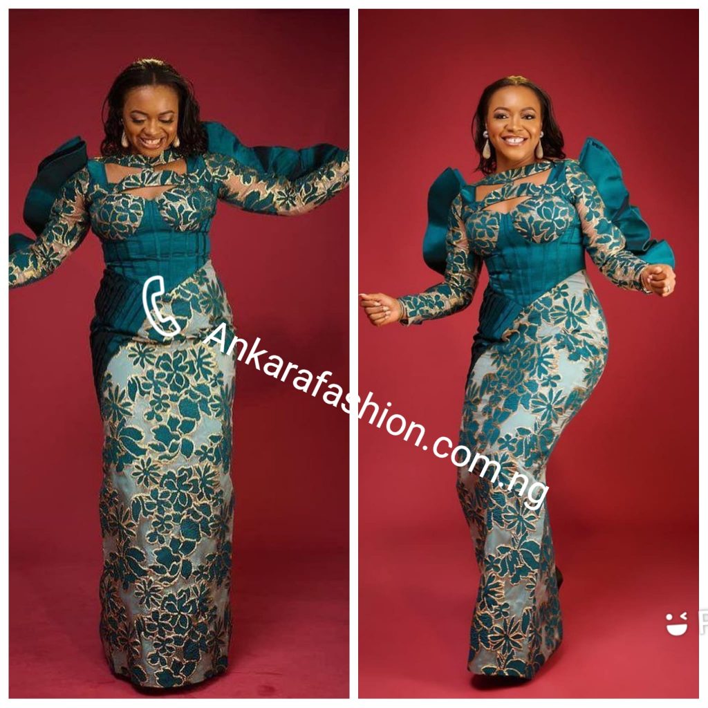 Trendy Damask Dresses for Wedding and OwambeSee 70 Design