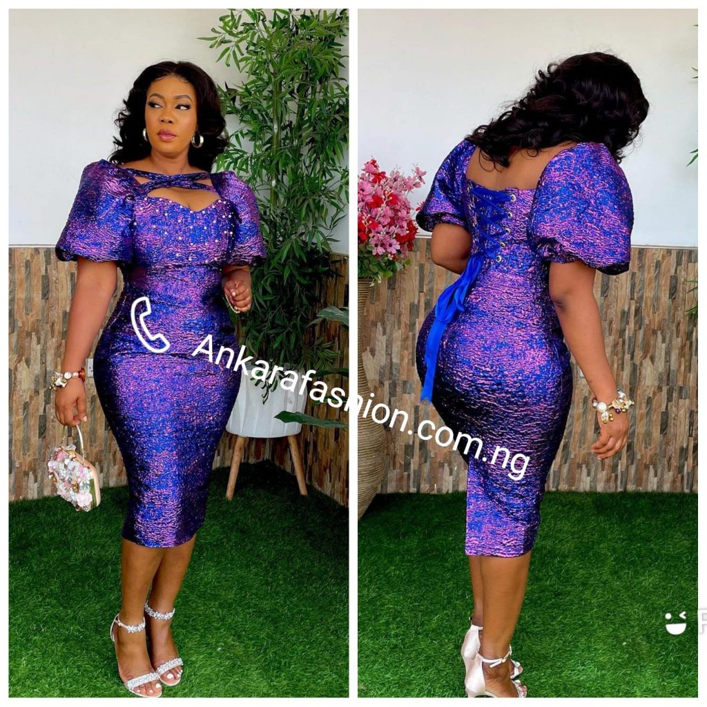 Trendy Damask Dresses for Wedding and OwambeSee 70 Design